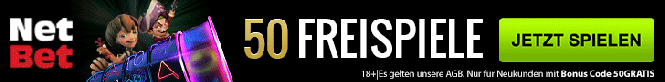 50 Starburst Free Spins bei NetBet