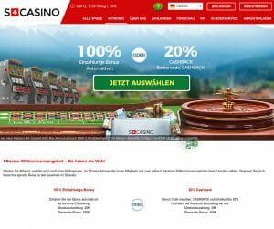 SCasino Bonus Vorschau