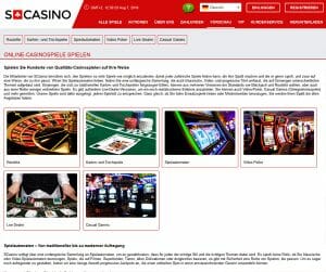 SCasino Spiele Vorschau