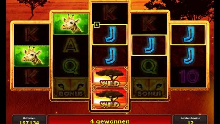 Serengeti Heat Slot