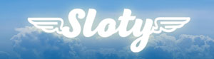 Sloty Casino Schriftzug