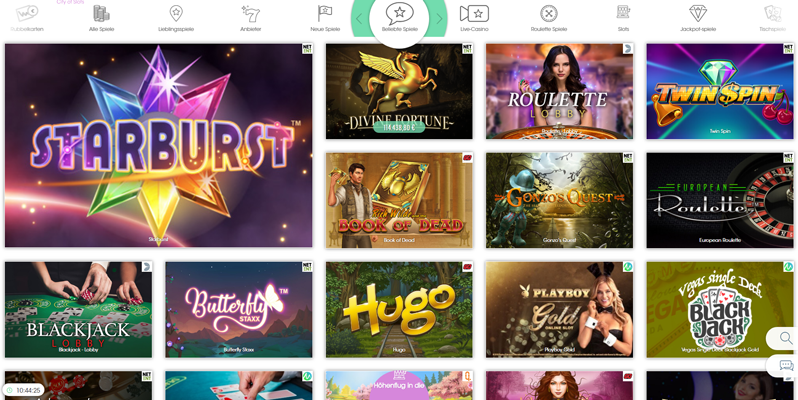 Sloty Casino Spiele