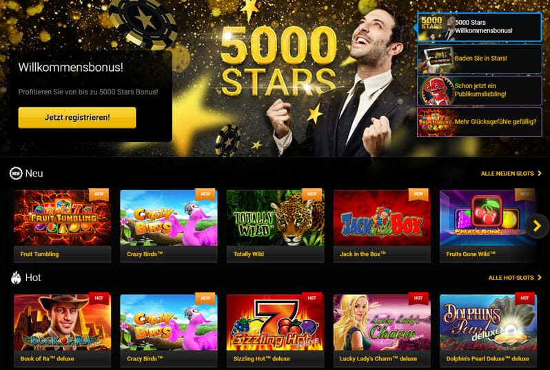 Stargames Casino Vorschau