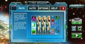 Starquest Respin Wild Feature