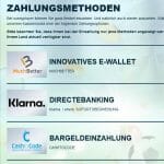 Sunnyplayer Zahlungsmethoden