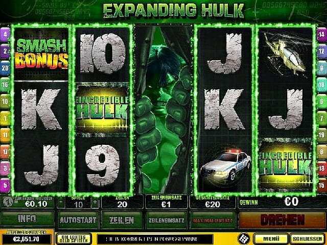 The Incredible Hulk spielen
