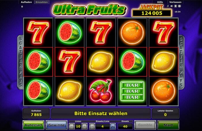 Ultra Fruits Slot