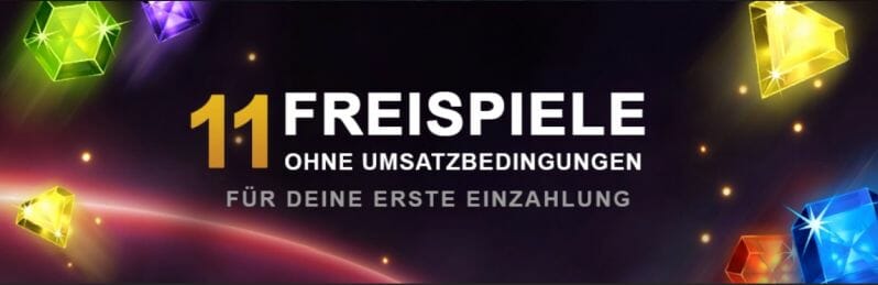 11 Videoslots Freispiele geschenkt